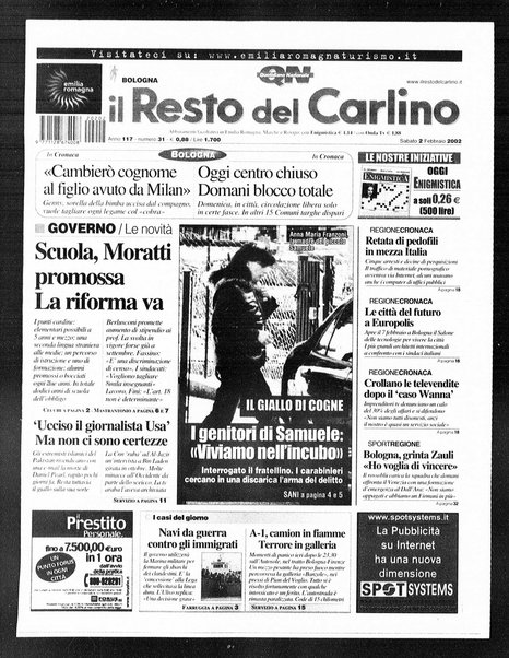 Il Resto del Carlino : giornale dell'Emilia